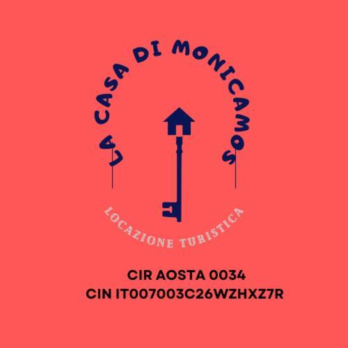 La Casa Di Monicamos Apartman Aosta Kültér fotó